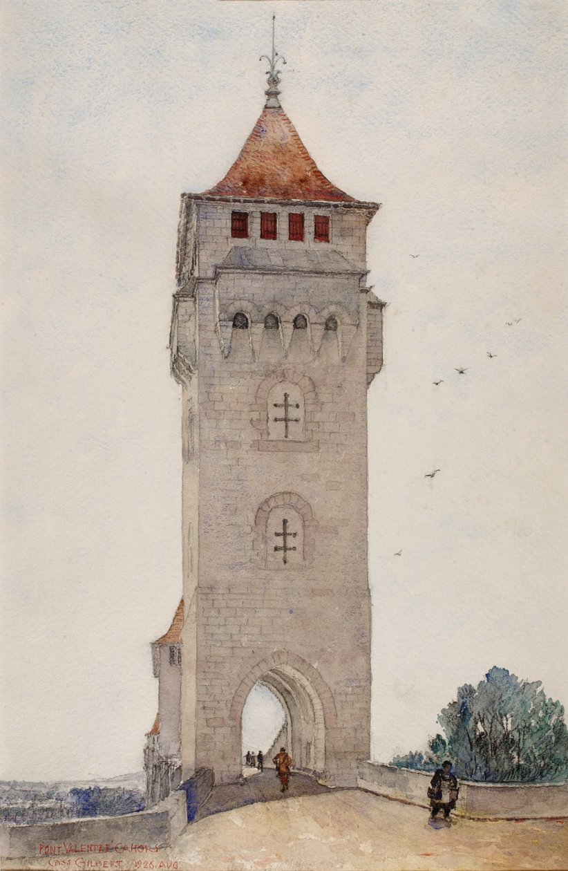 Pont Valentre, Cahors af Cass Gilbert