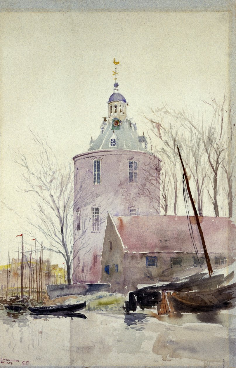 Tårn ved Enkhuisen, Holland af Cass Gilbert