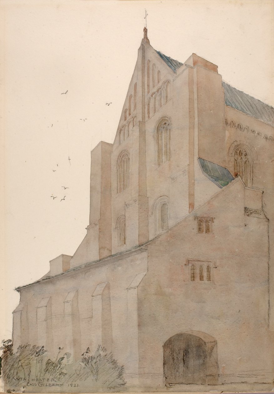 Winchester, England, 1921. af Cass Gilbert