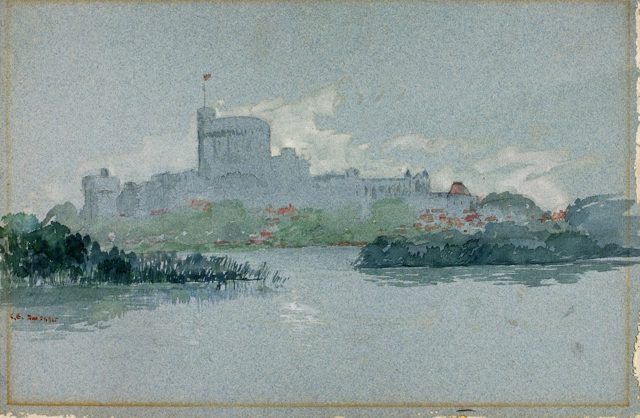 Windsor Castle, England af Cass Gilbert
