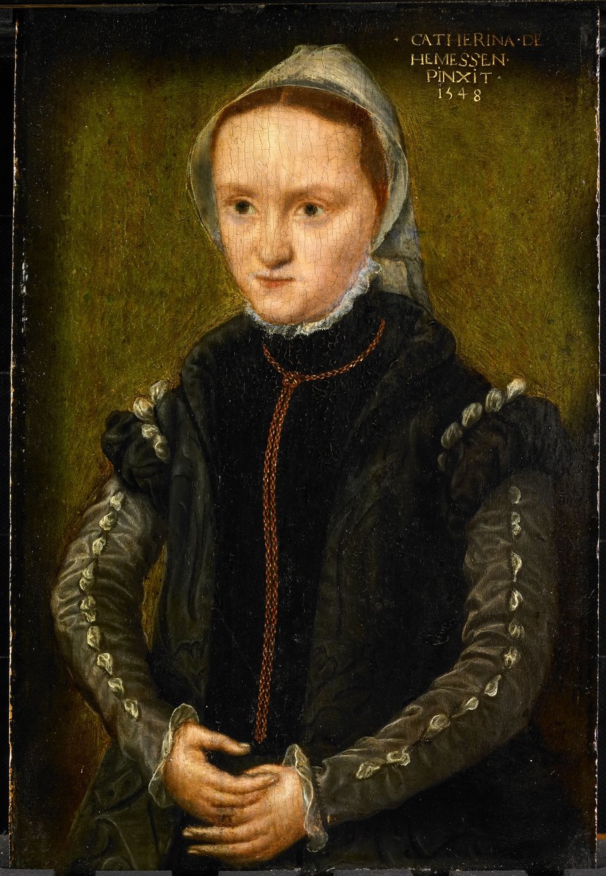 Selvportræt, 1548 af Catharina van Hemessen