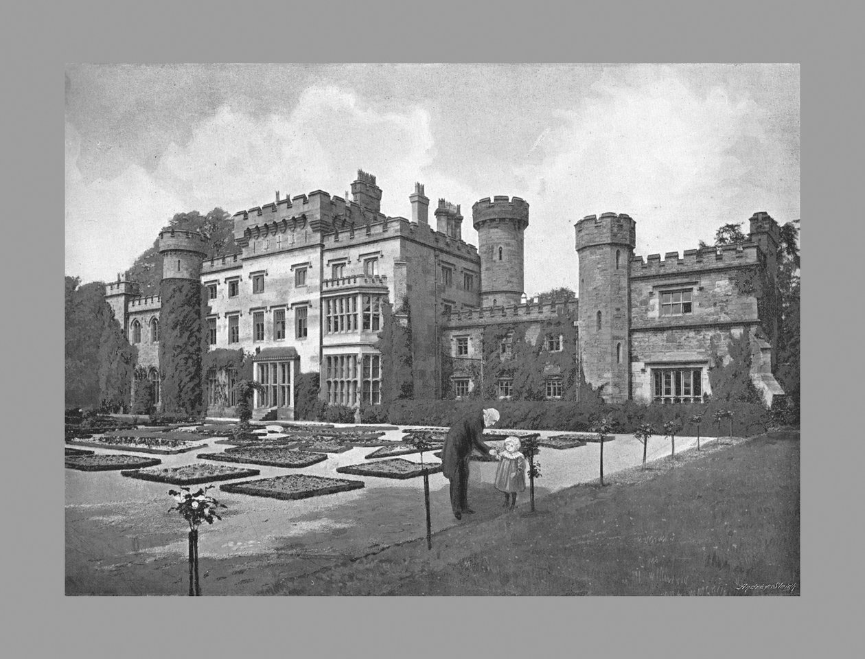 Hawarden Slot, c1900 af Catherall and Pritchard