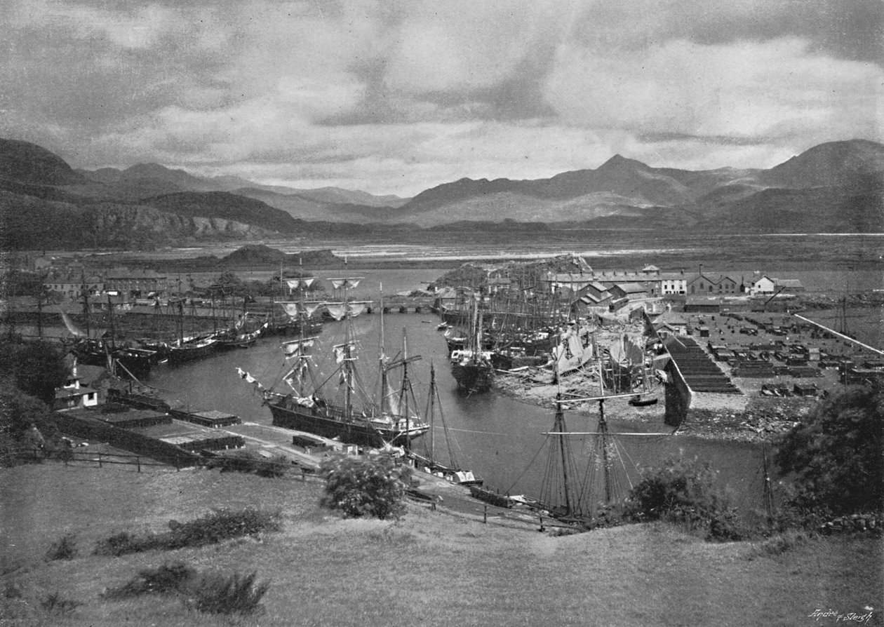 Portmadoc, c1896 af Catherall and Pritchard