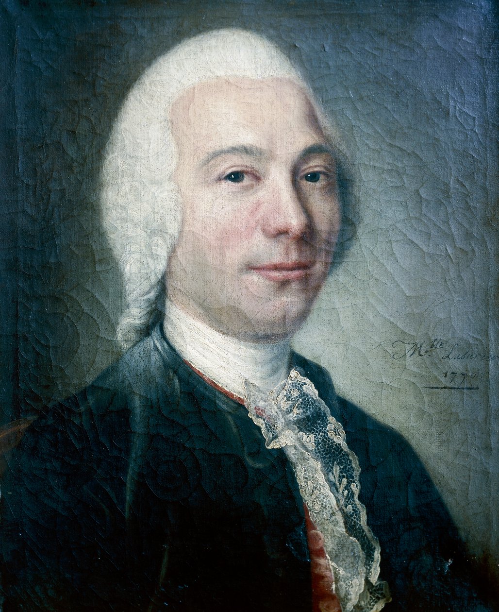 Portræt af Jean-Baptiste Le Rond d