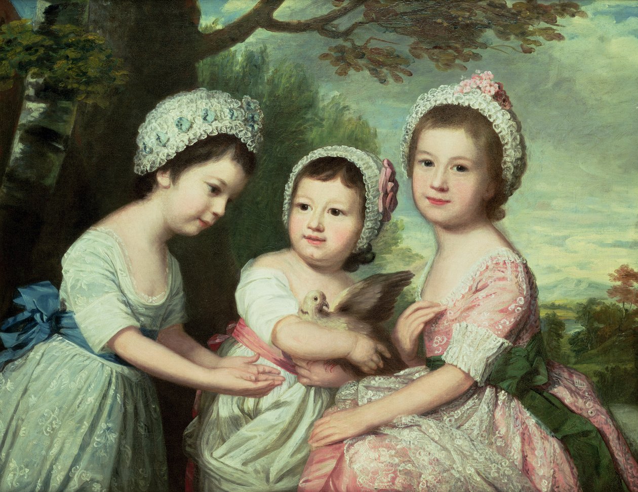 Caroline, Samuel Graeme og Catherine Marsh, ca. 1770