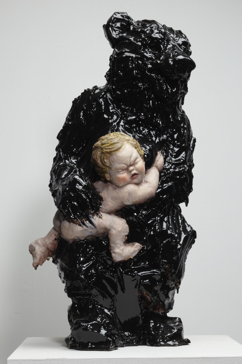 The Foundling, 2010 (jesmonit, maling) af Cathie Pilkington