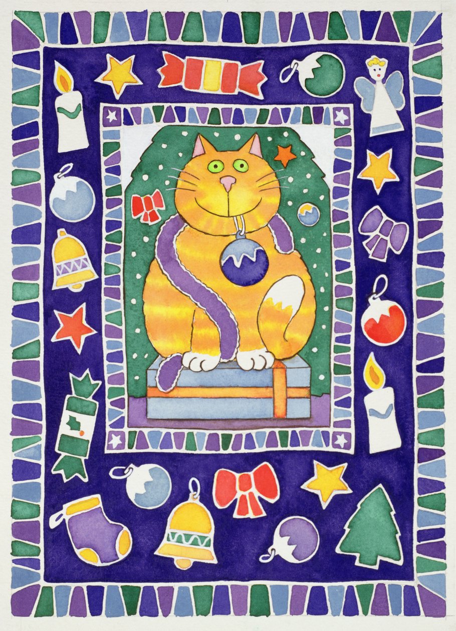A Cats Christmas, 1995 (wc) af Cathy Baxter