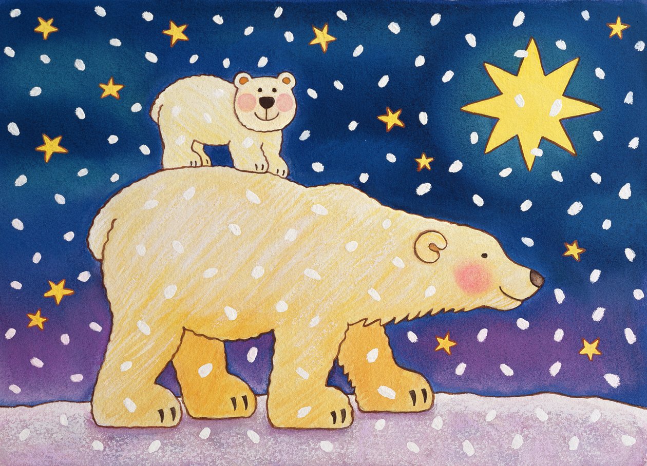 Polar-back Ride, 1996 (pastel) af Cathy Baxter