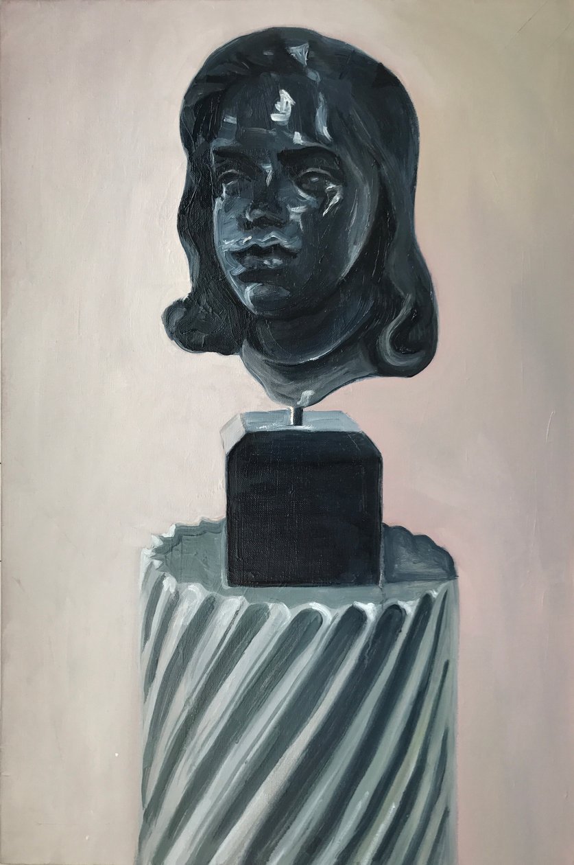 Adors, 2014-17 (olie på linned) af Cathy Lomax