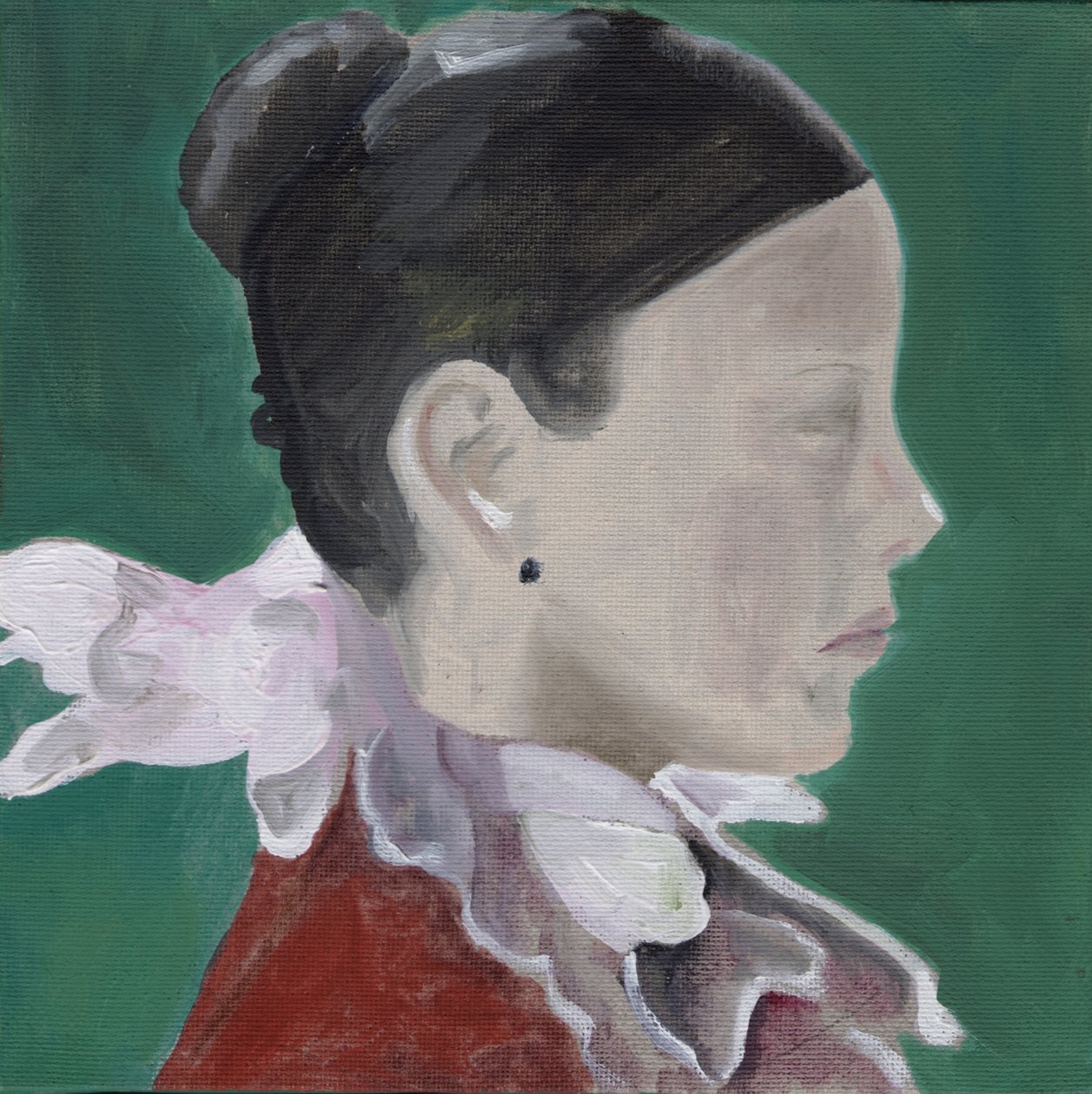 Mock Tudor 13, 2011 (olie på lærred) af Cathy Lomax
