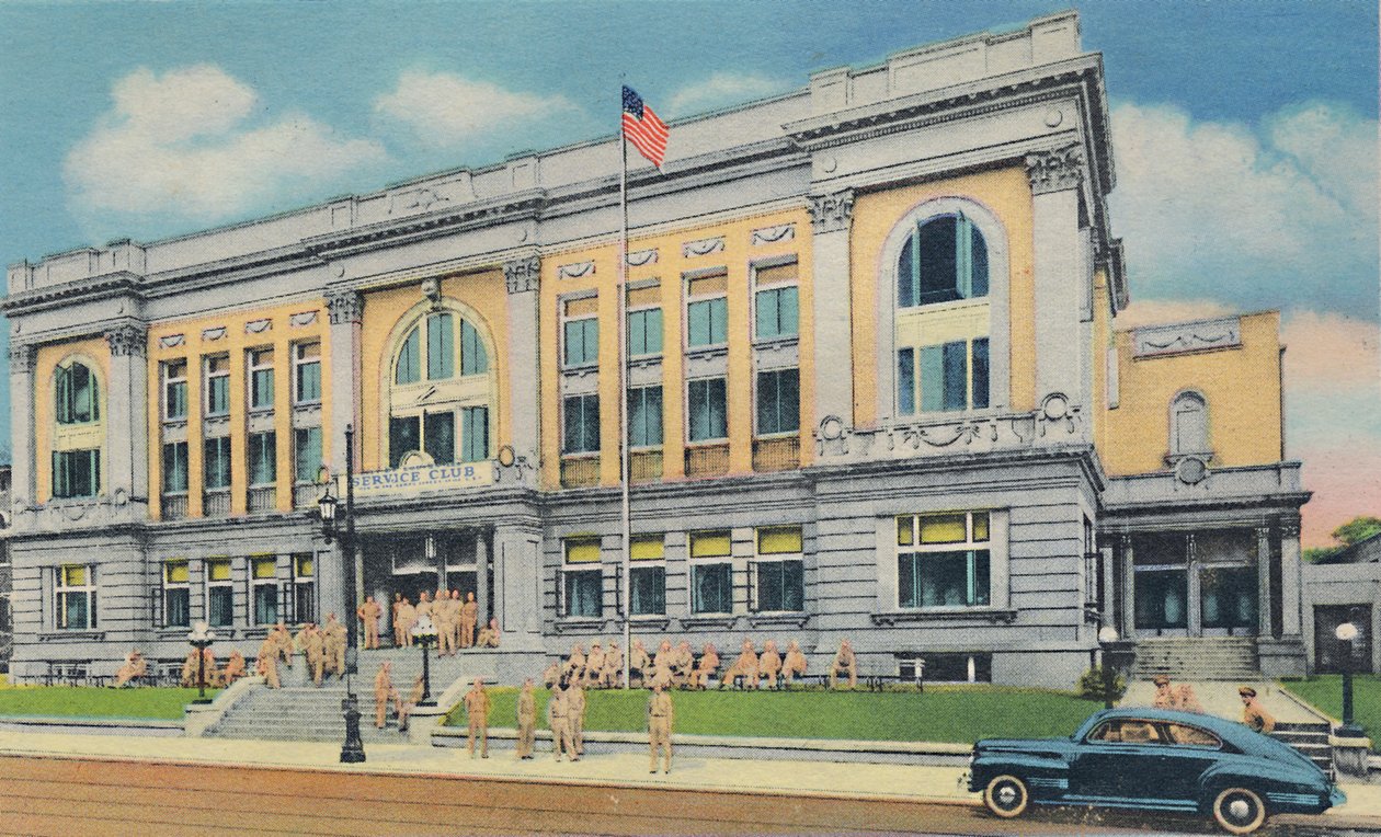 Serviceklub, 1942 af Caufield and Shook