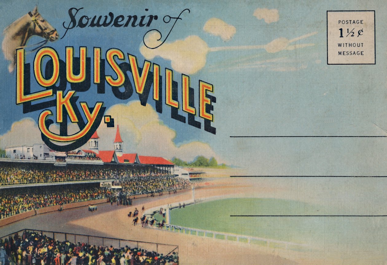 Souvenir fra Louisville Ky., 1942 af Caufield and Shook