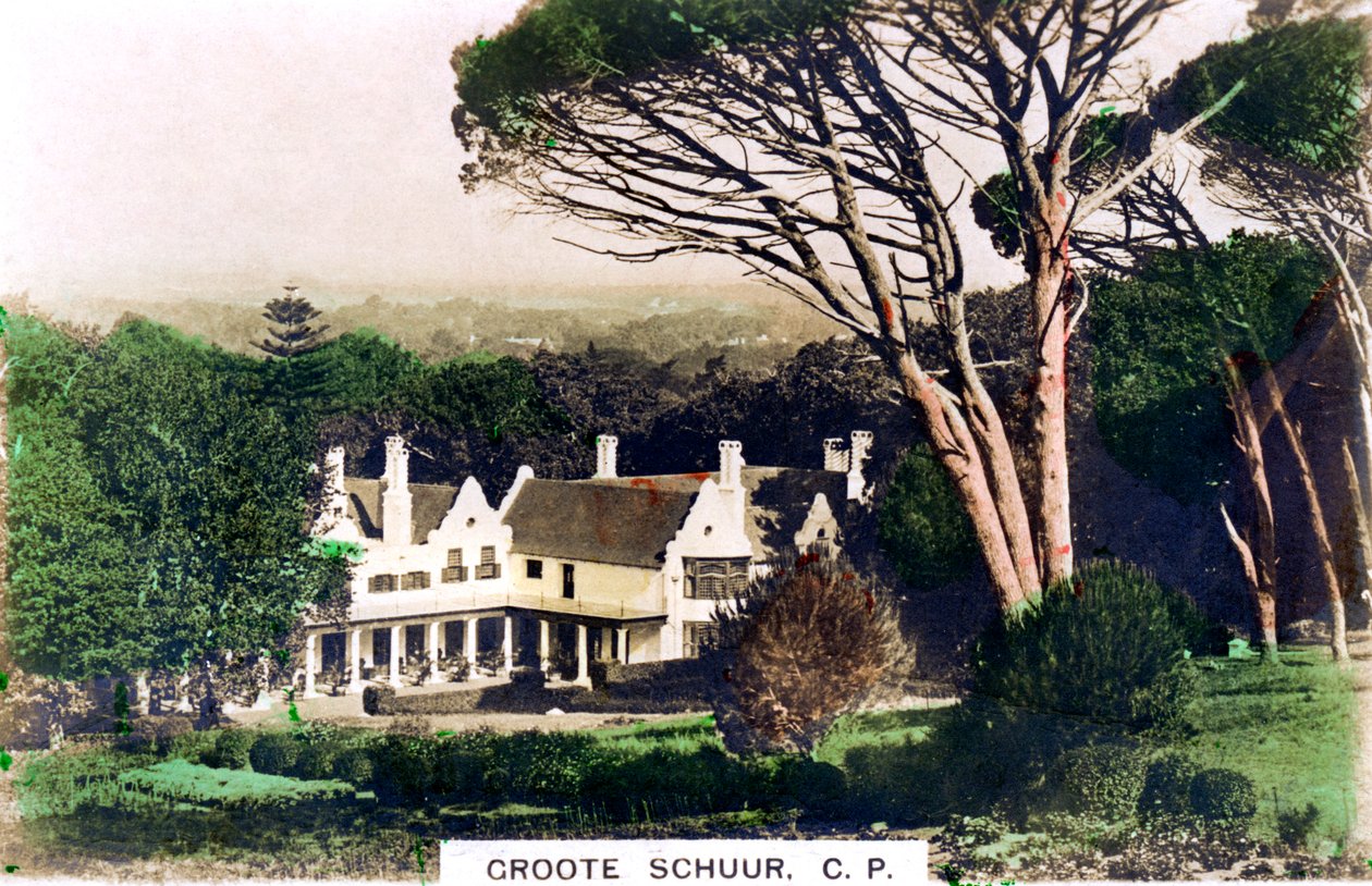 Groote Schuur House, Cape Town, Sydafrika, c1920