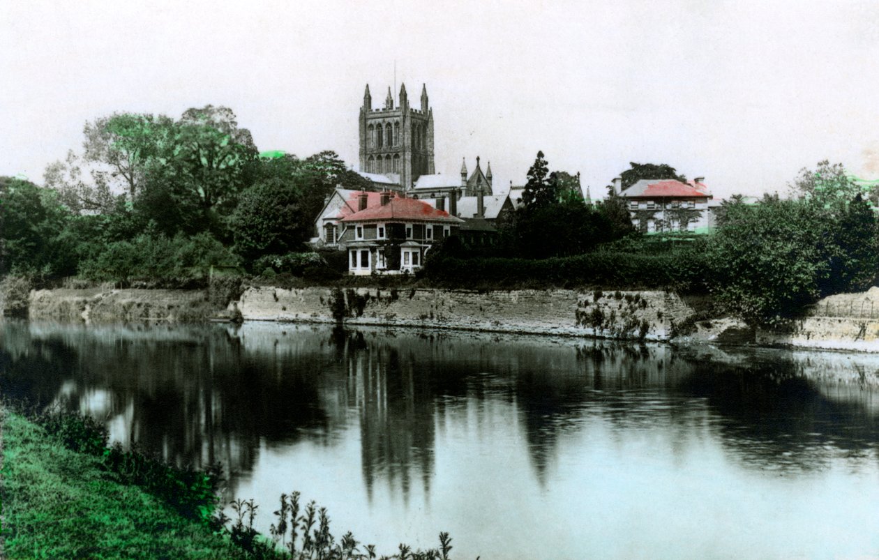 Hereford Cathedral, 1926. af Cavenders Ltd