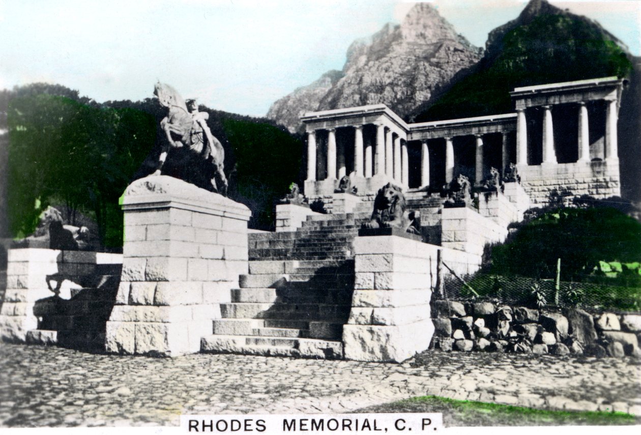 Rhodes Memorial, Devils Peak, Cape Town, c1920