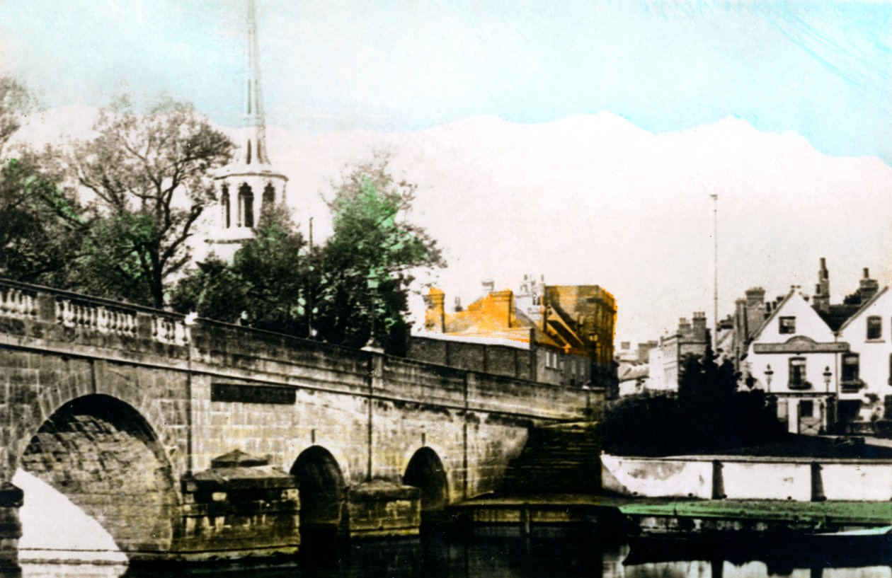 Broen ved Wallingford, Oxfordshire, 1926. af Cavenders Ltd