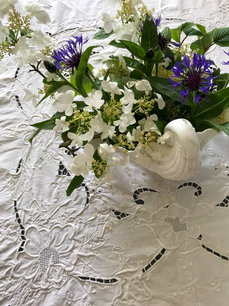 Komposition - Blomster, 2019 (foto) af Cécile Jamet