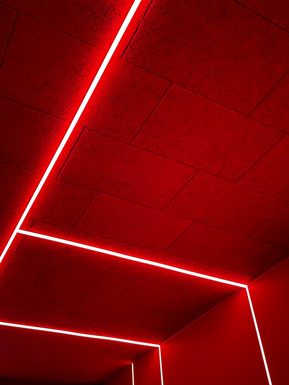 Komposition - Lys, 2023 (foto) af Cécile Jamet
