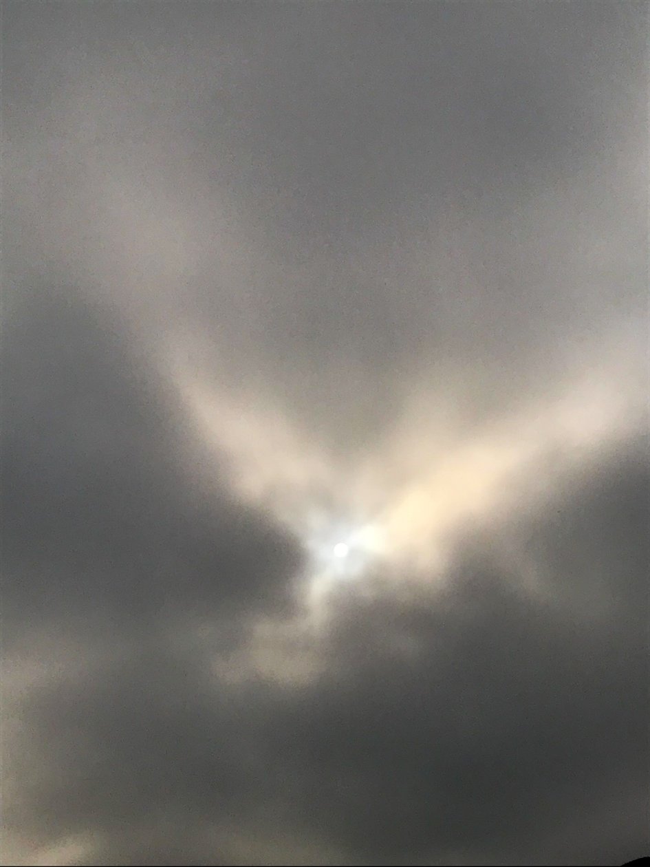 Komposition - Himmel, 2019 (foto) af Cécile Jamet