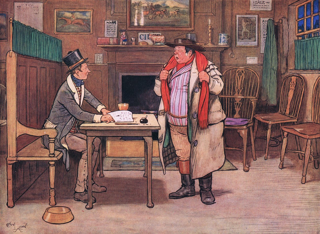 En hvad! spurgte hr. Weller, tilsyneladende rædselsslagen over ordene, svarede en valentine Sam af Cecil Charles Windsor Aldin