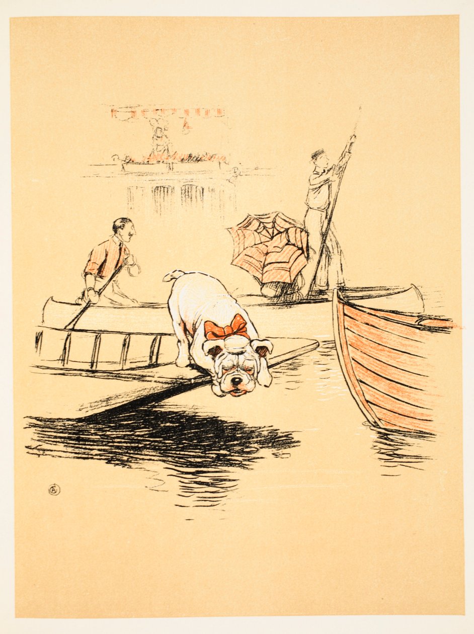 Henley Regatta", Cecil Aldon (1870-1935). Fra 