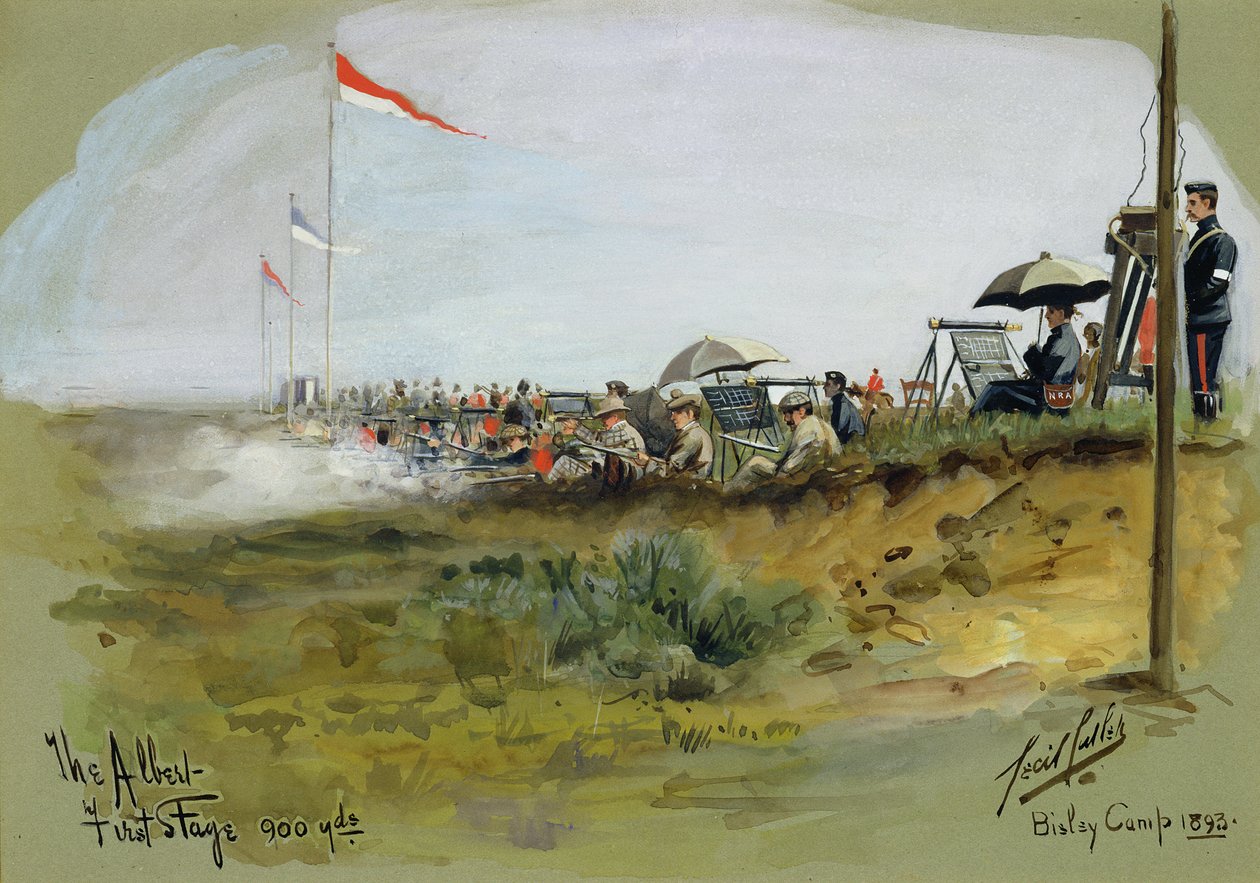 The Albert - First Stage, 900 yards, Bisley Camp, 1893 af Cecil Cutler