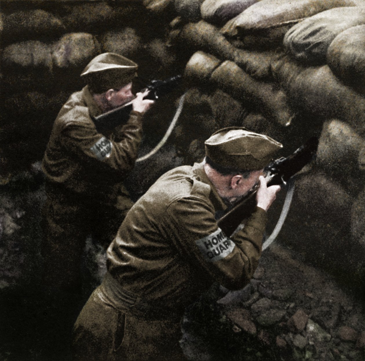 Dækker vejspærringen, 1941 af Cecil Beaton