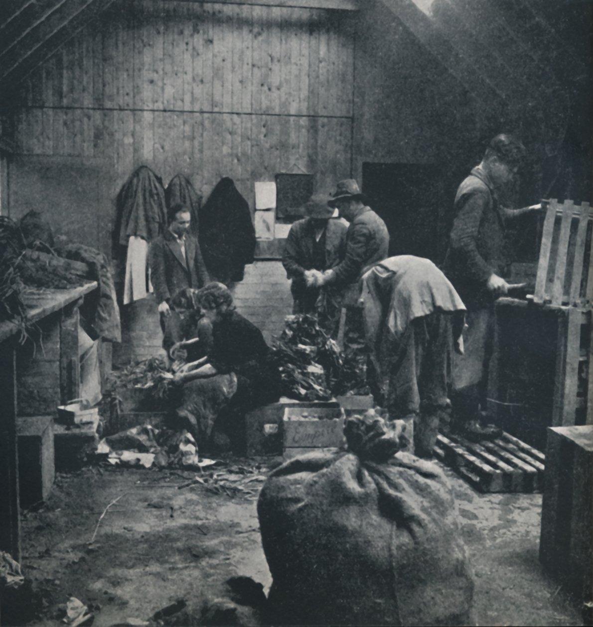 Grøntsager til markedet, 1941 af Cecil Beaton
