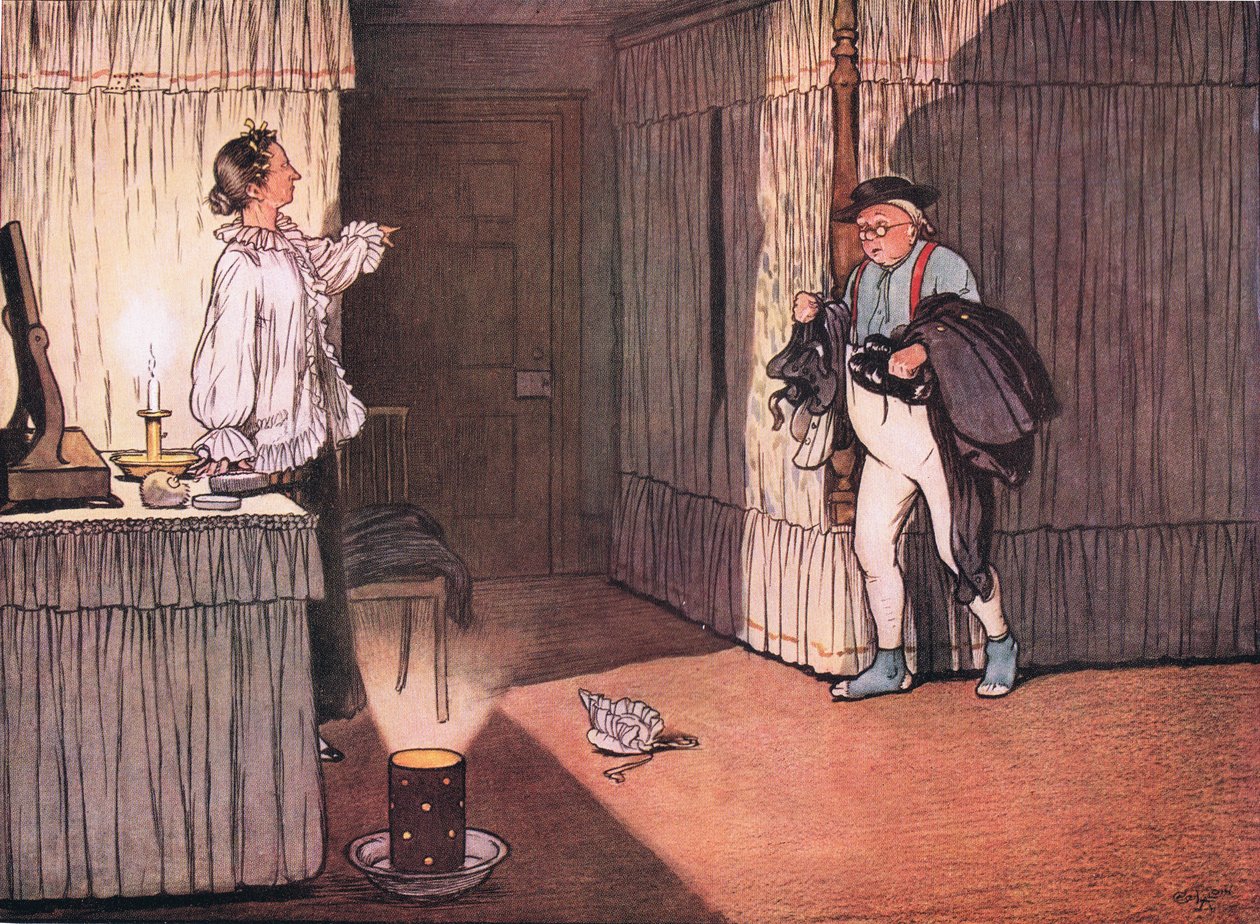Jeg stoler på, frue, fortsatte hr. Pickwick, at min uplettede karakter og den hengivne respekt, jeg nærer for Deres køn af Cecil Charles Windsor Aldin