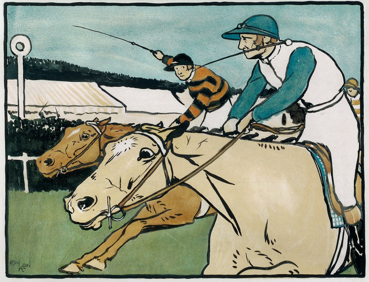 Gammel engelsk sport og spil: Racing af Cecil Charles Windsor Aldin