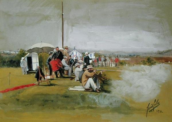 Skydebane, Bisley Camp af Cecil Cutler