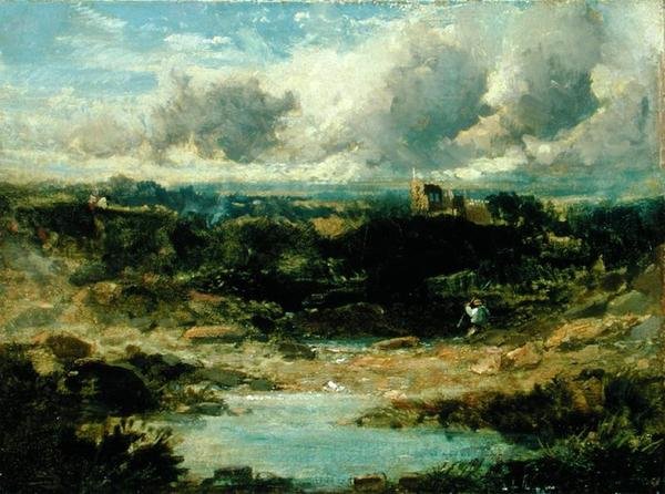 Barden Towers, Wharfedale, Yorkshire af Cecil Gordon Lawson