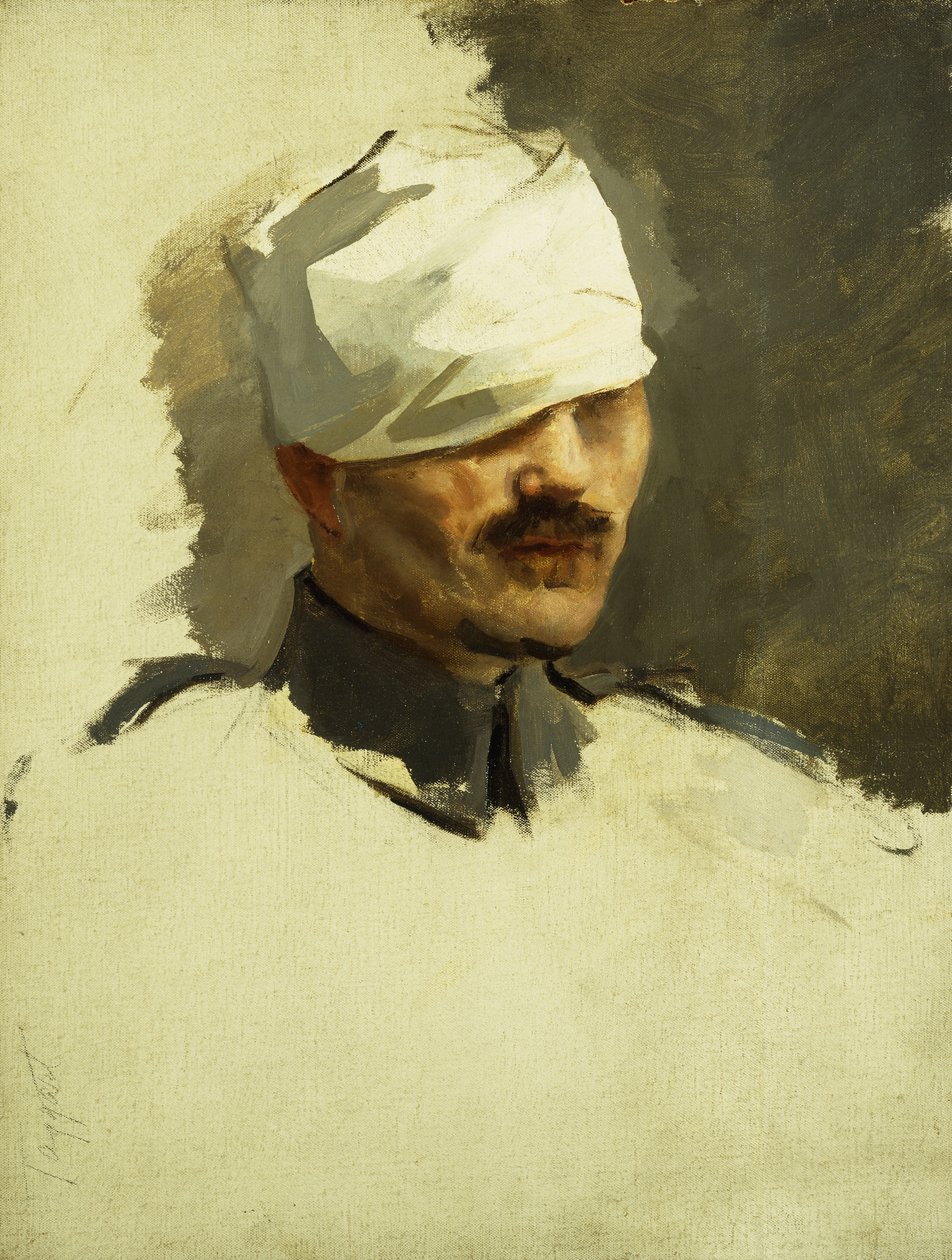 Løjtnant Jean Julien Lemordant, ca. 1918 (olie på lærred) af Cecilia Beaux