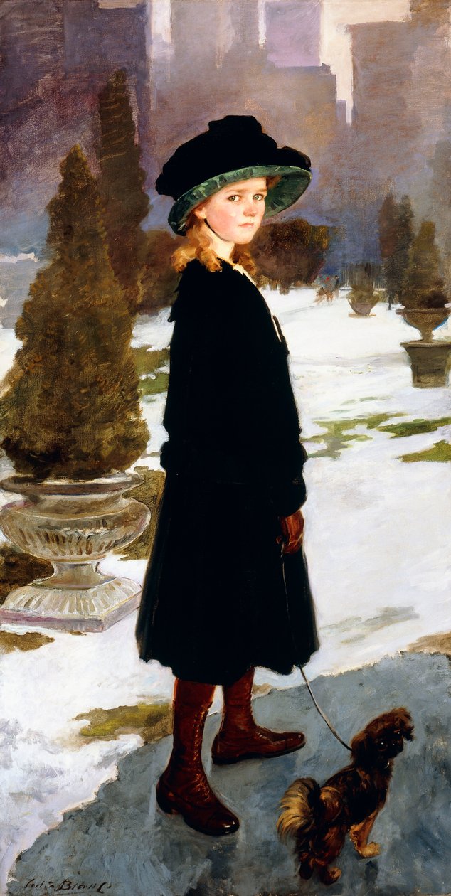 Portræt af Alice Davison af Cecilia Beaux