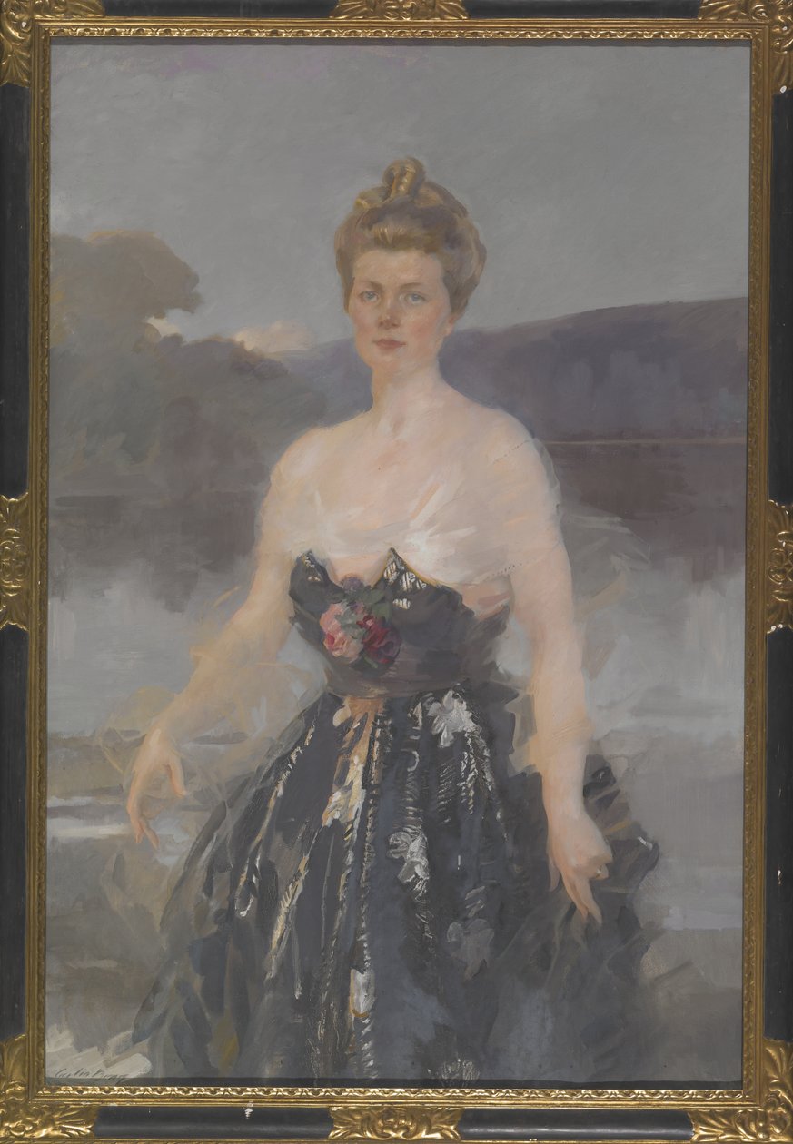 Portræt af Catherine (Eddy) Beveridge - Lady Primrose-portræt af Cecilia Beaux