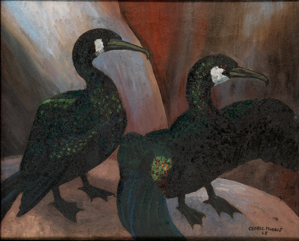 Grønne Skarver af Cedric Morris