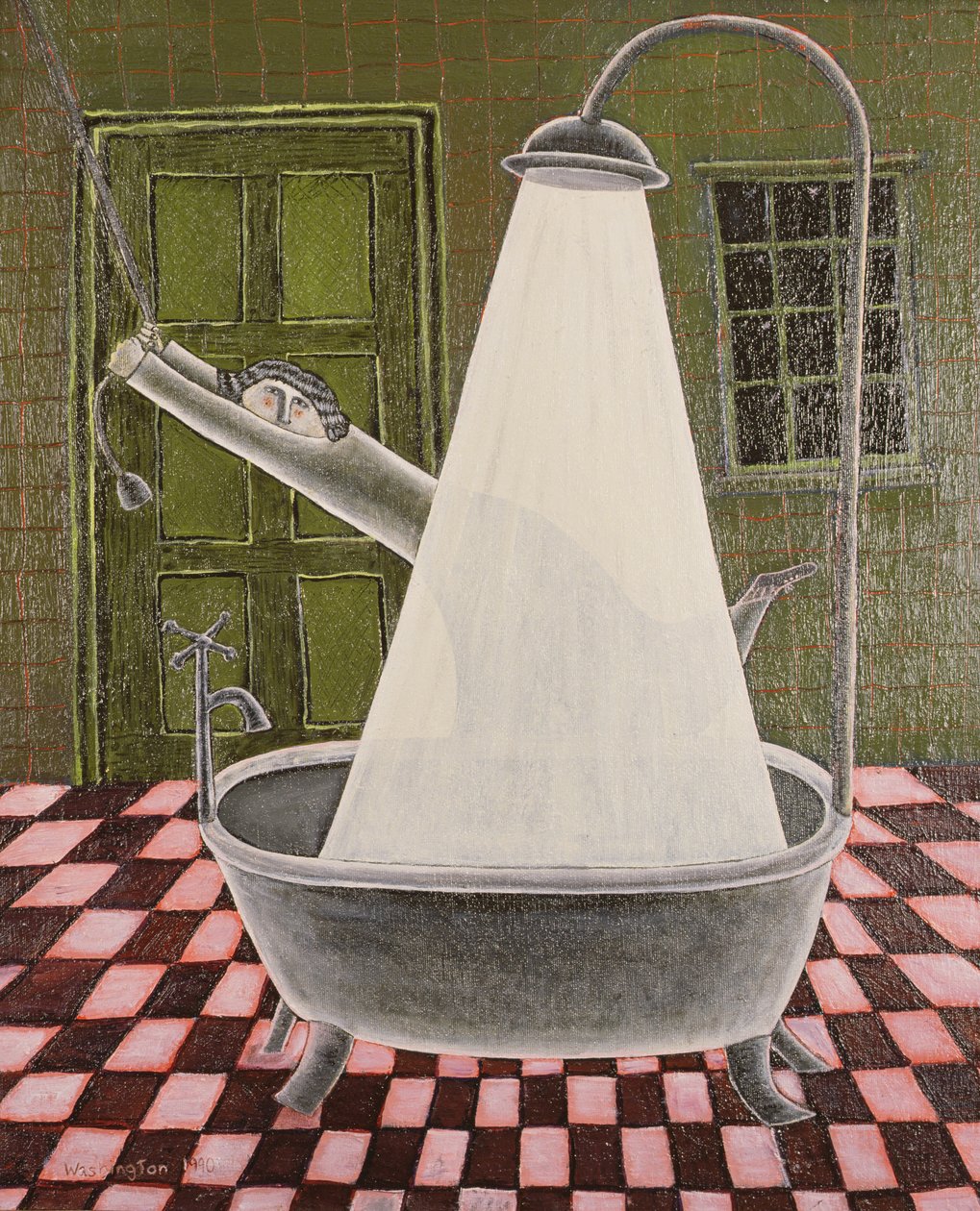 The Shower, 1990 af Celia Washington