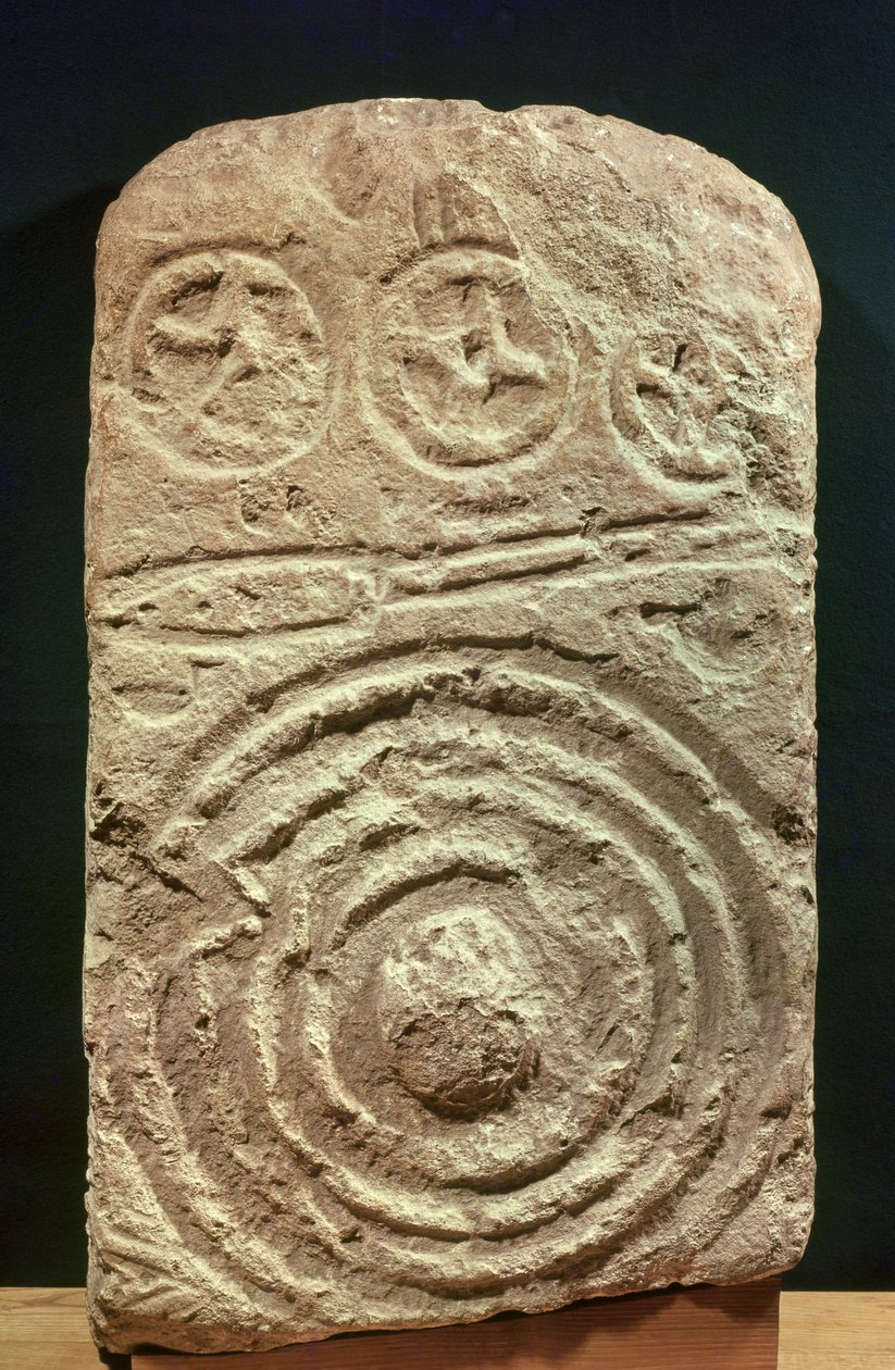 Carved Stele af Celtic