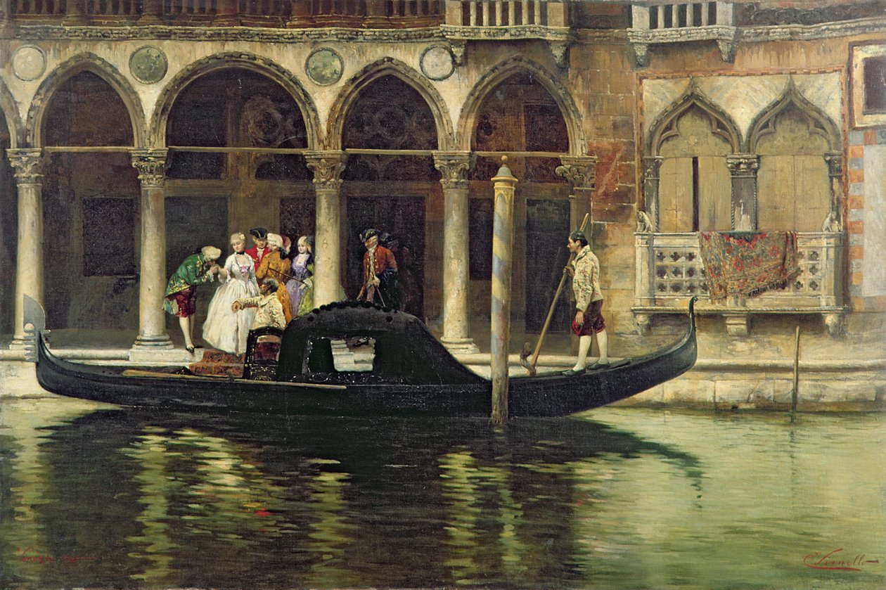 Afgangene, 1890 af Cesare Vianello