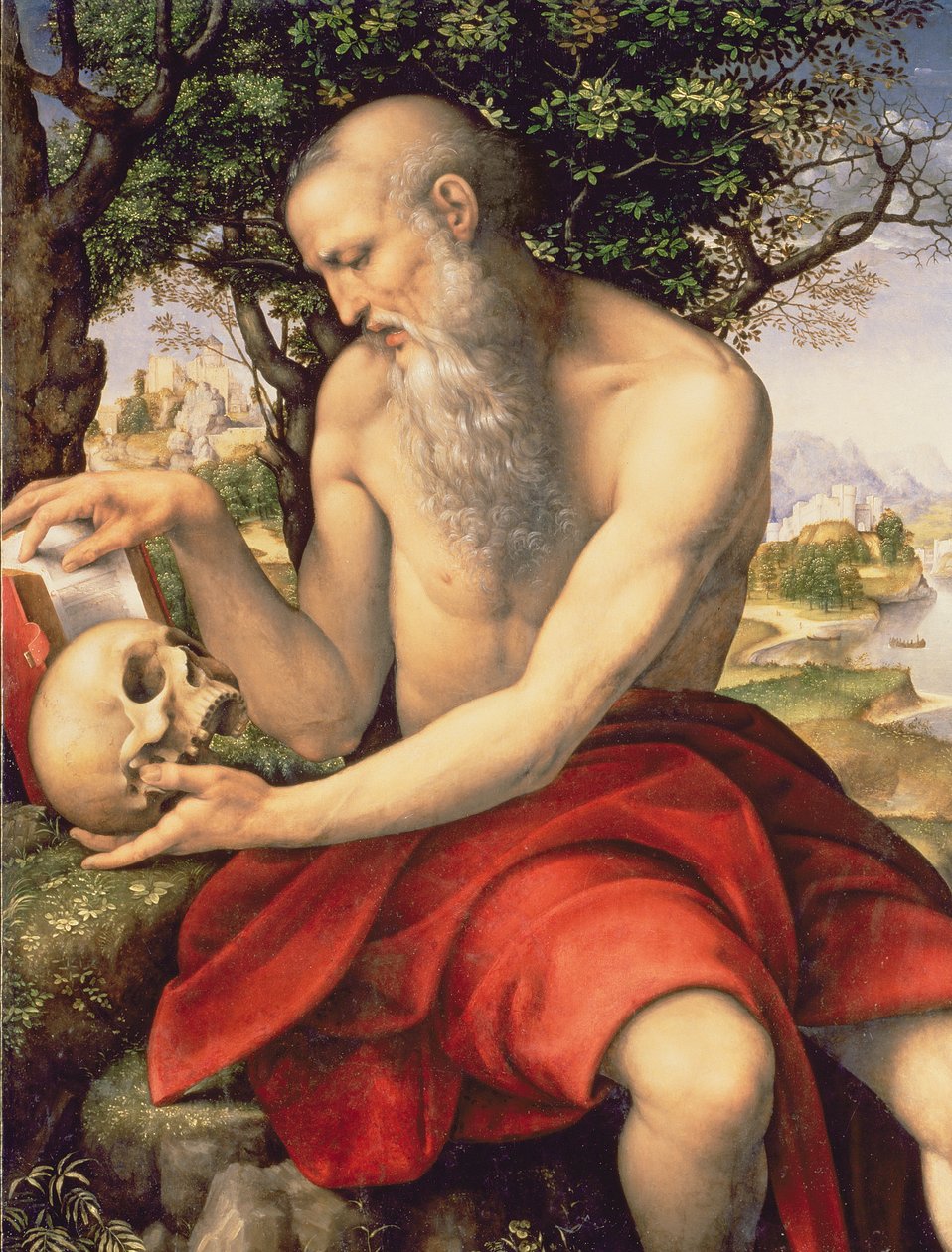Sankt Jerome af Cesare da Sesto