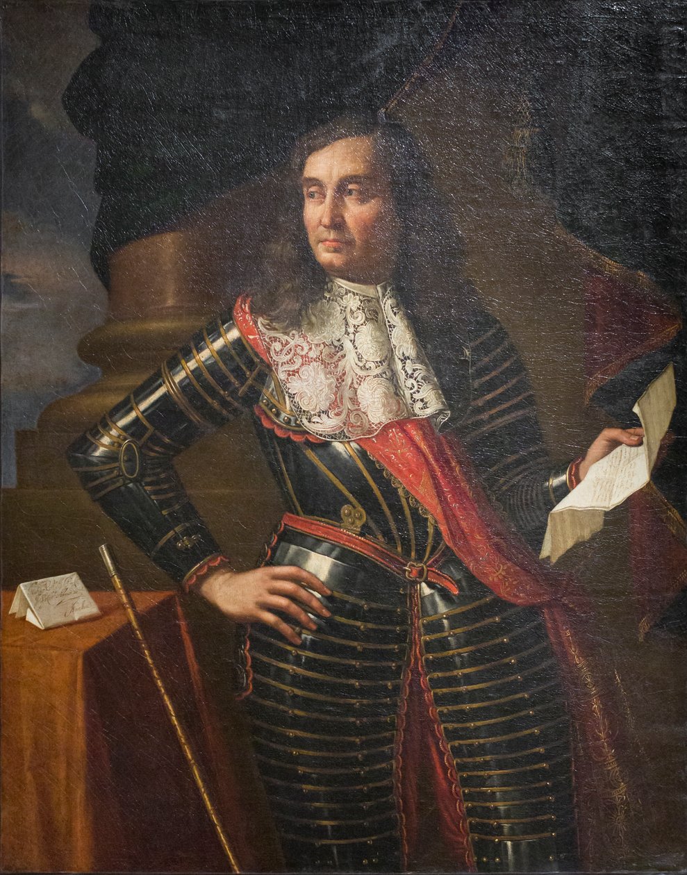 Portræt af grev Alfonso di Novellara af Cesare Gennari