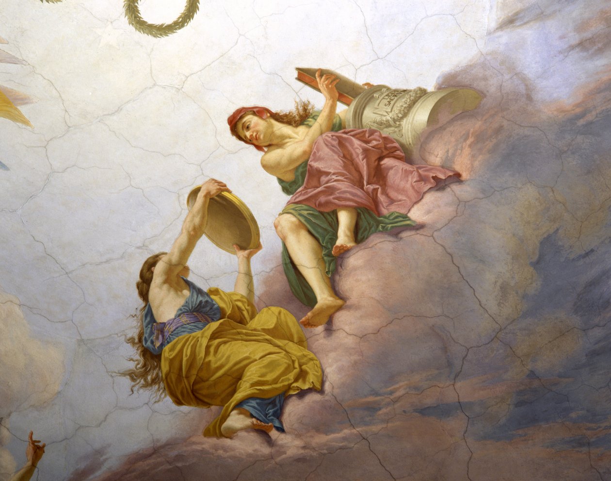Detalje af loftet (detalje af 3433390) af Cesare Mariani