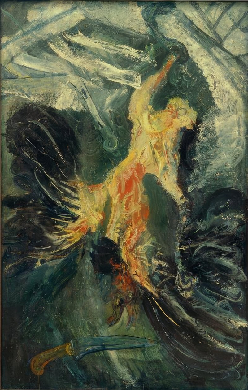 Ch. Soutine, Hængende Fjerkræ af Chaim Soutine