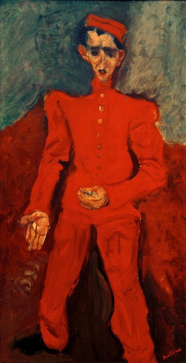 Ch. Soutine, Page im Maxim’s af Chaim Soutine