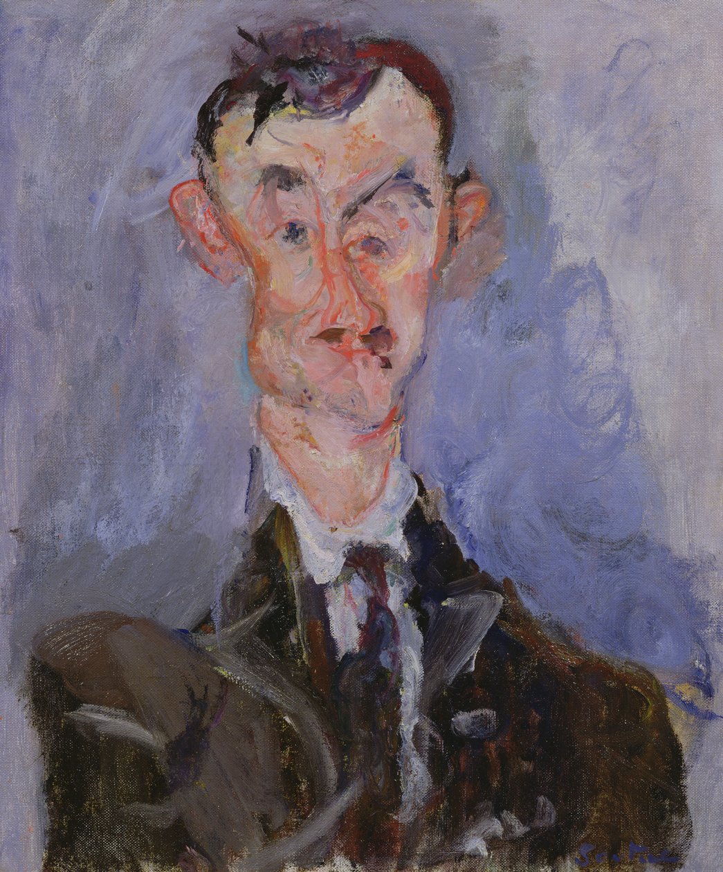 Portræt af Emile Lejeune, ca. 1922 af Chaim Soutine