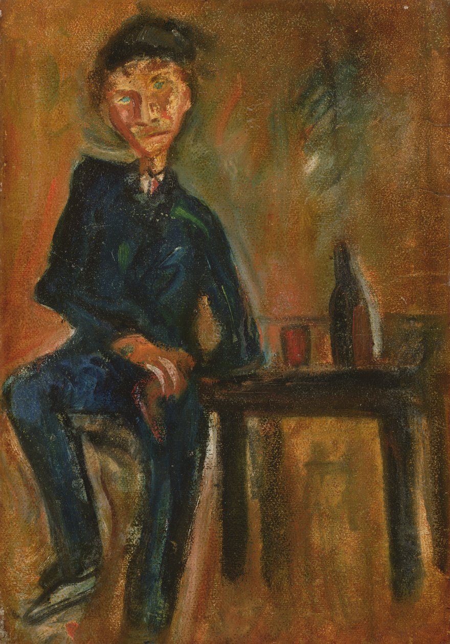 Portræt af Monsieur Almenar, ca. 1920 af Chaim Soutine