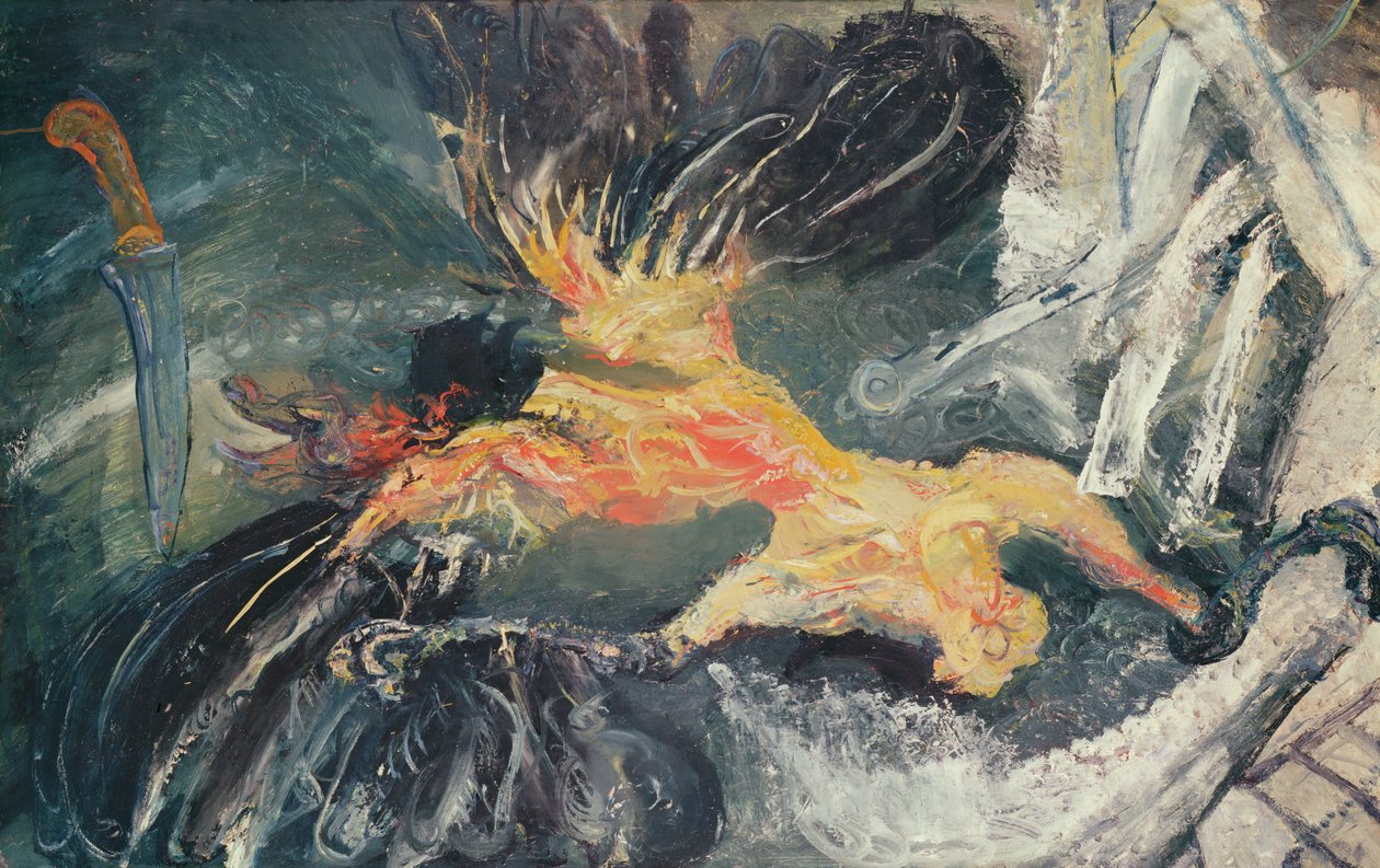 Fjerkræ, ca. 1925-26 (olie på pap) af Chaim Soutine