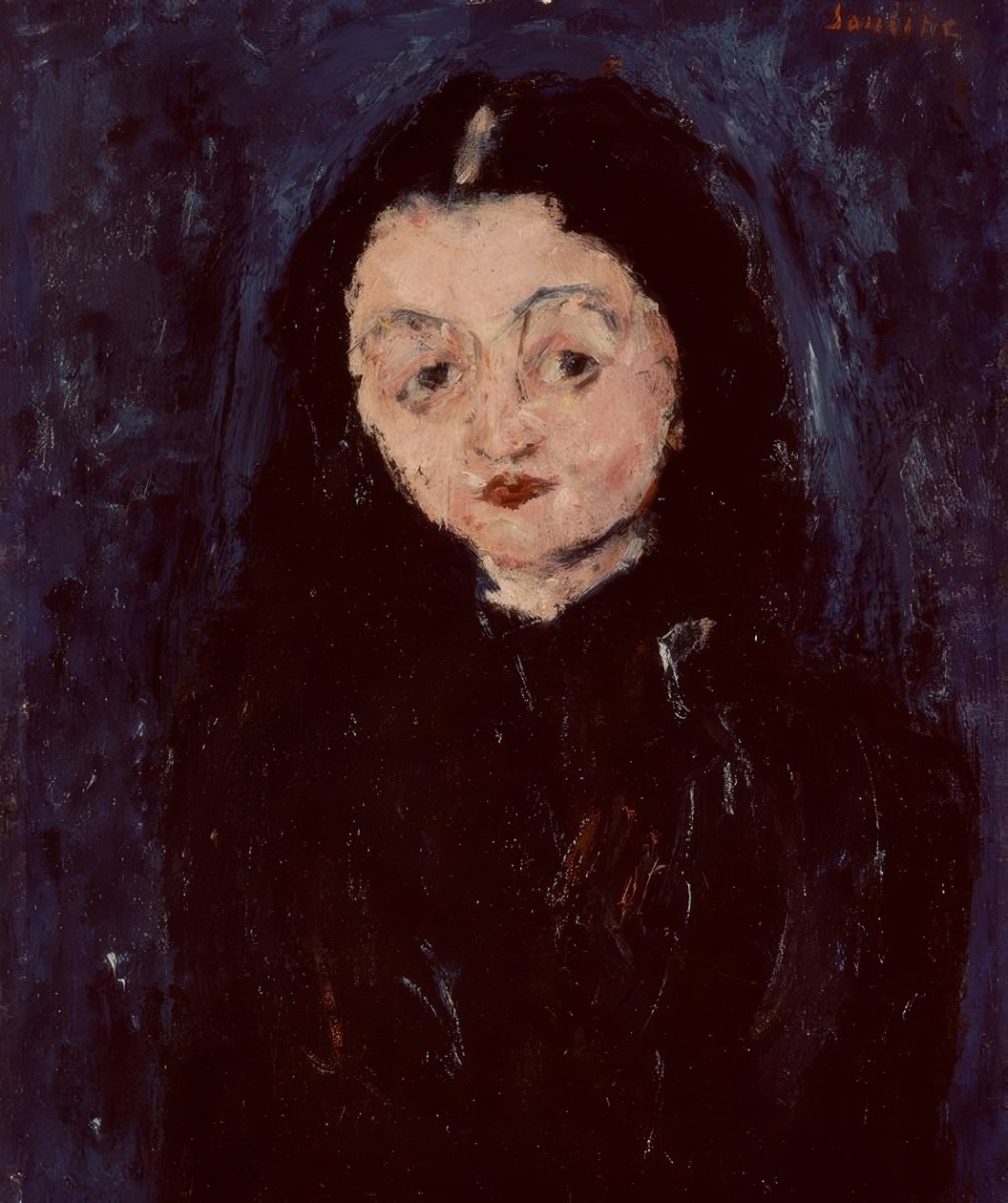 KVINDEPORTRÆT - S XX - FRANSK EKSPRESSIONISME. Künstler: CHAIM SOUTINE. af Chaim Soutine