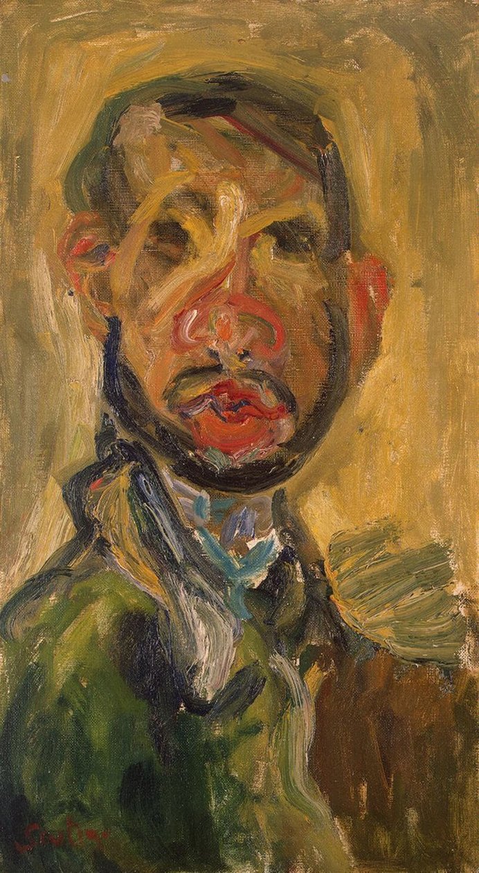 Selvportræt, 1916 af Chaim Soutine