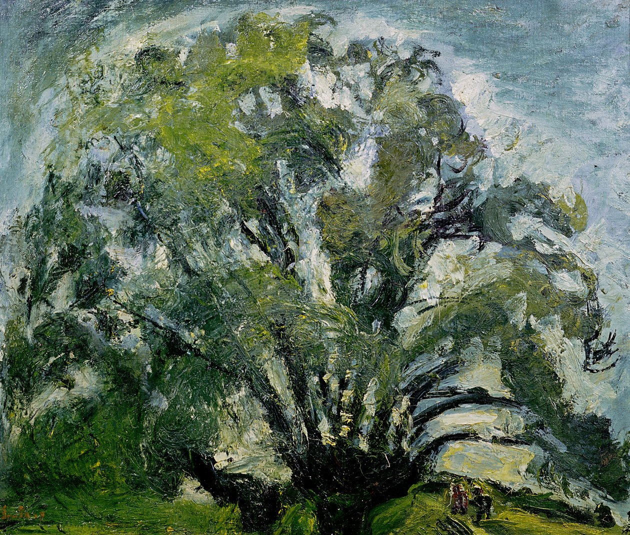 Egetræet, ca. 1914 af Chaim Soutine